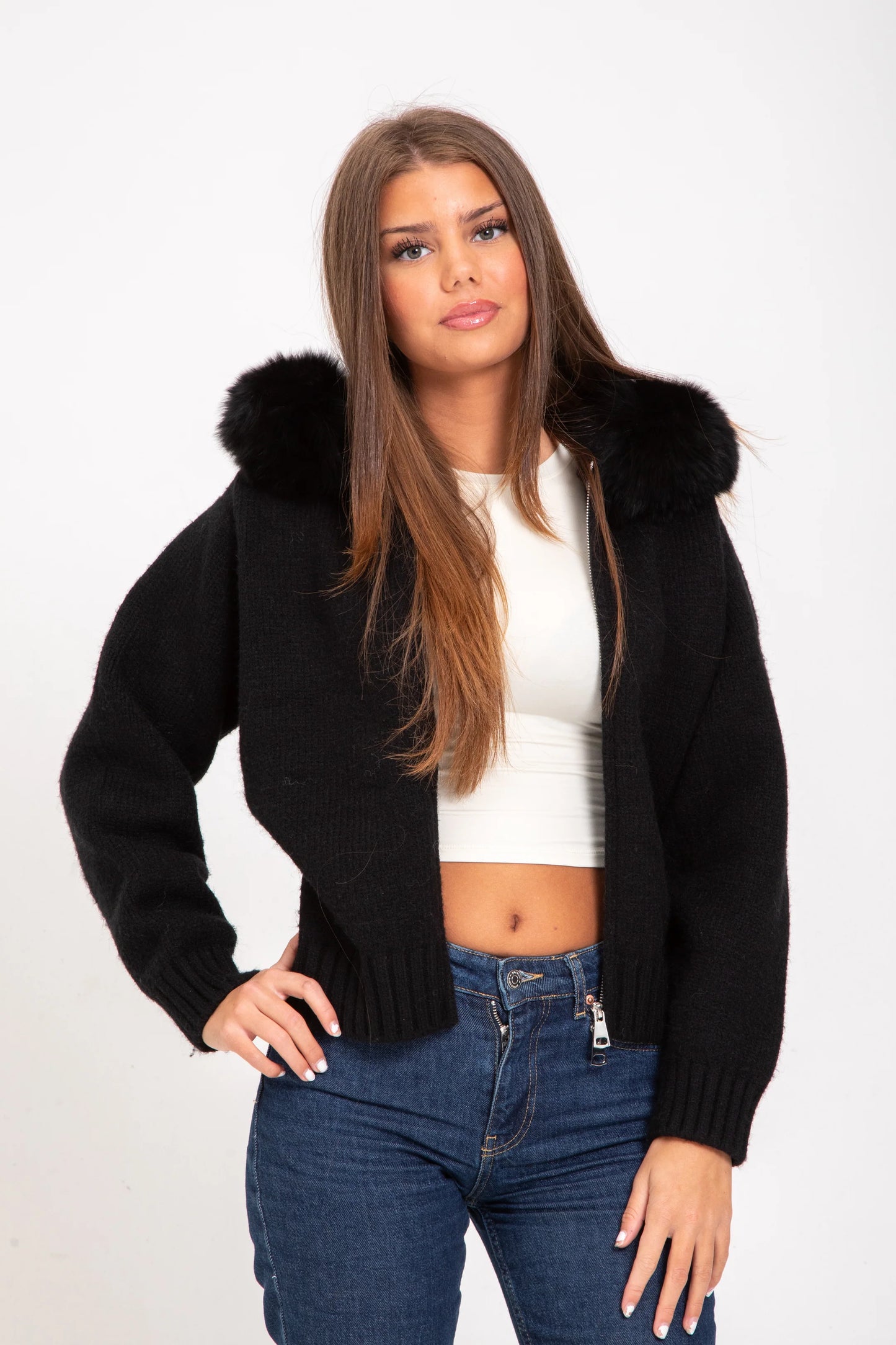 Amelie Fur Jacke