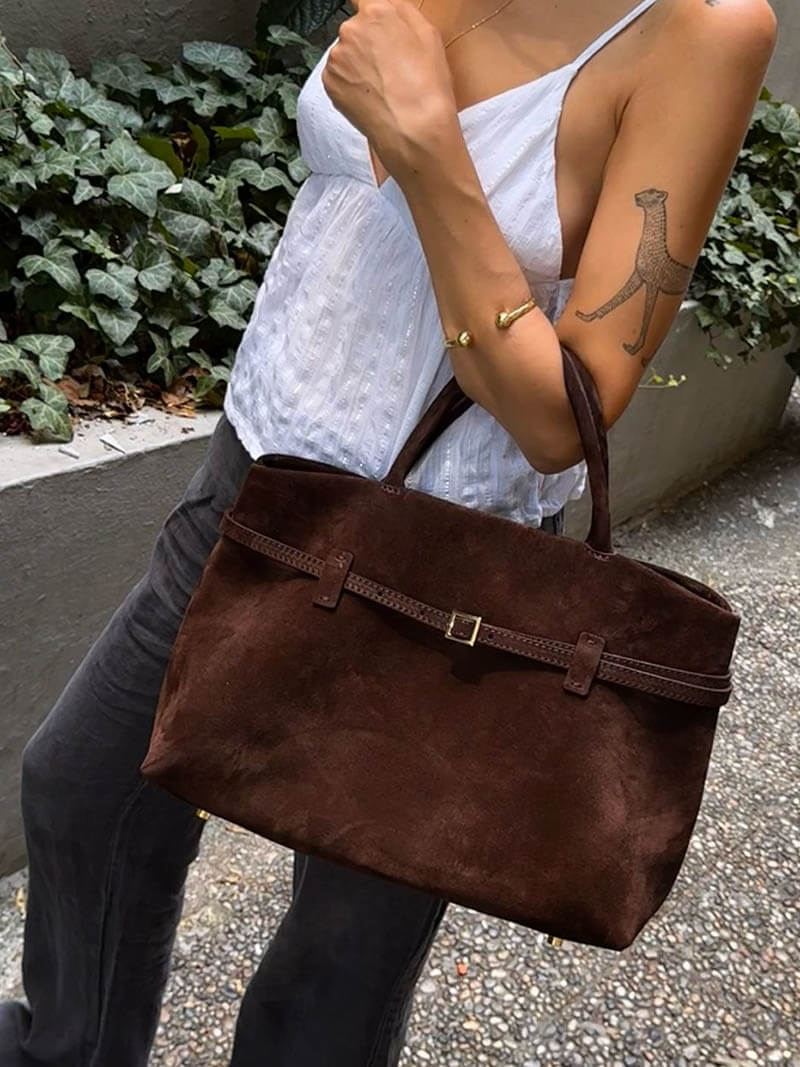 Sofia Wildleder Handtasche