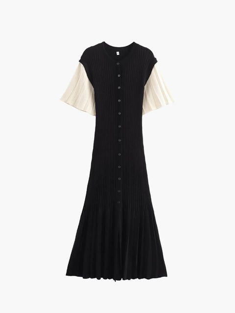 Sommerkleid - Schwarz