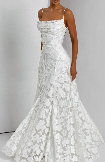 Célina Floral Maxi Dress