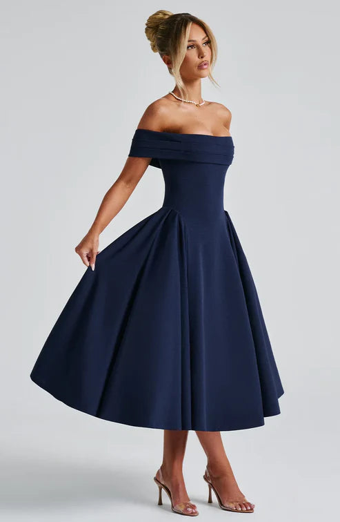 Yara Elegant Midi Dress
