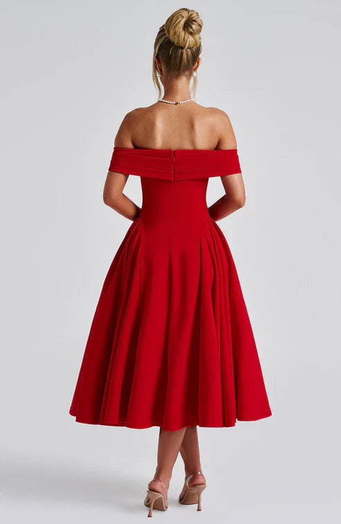 Yara Elegant Midi Dress