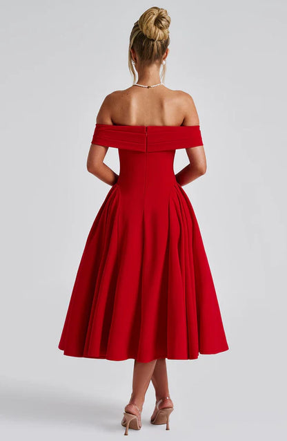 Yara Elegant Midi Dress